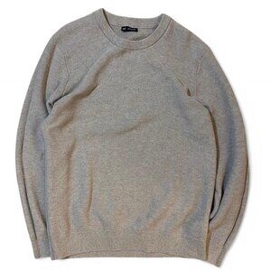 KNIT GAP SWEATER - GREY